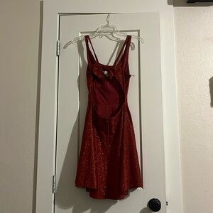 Red Homecoming dress